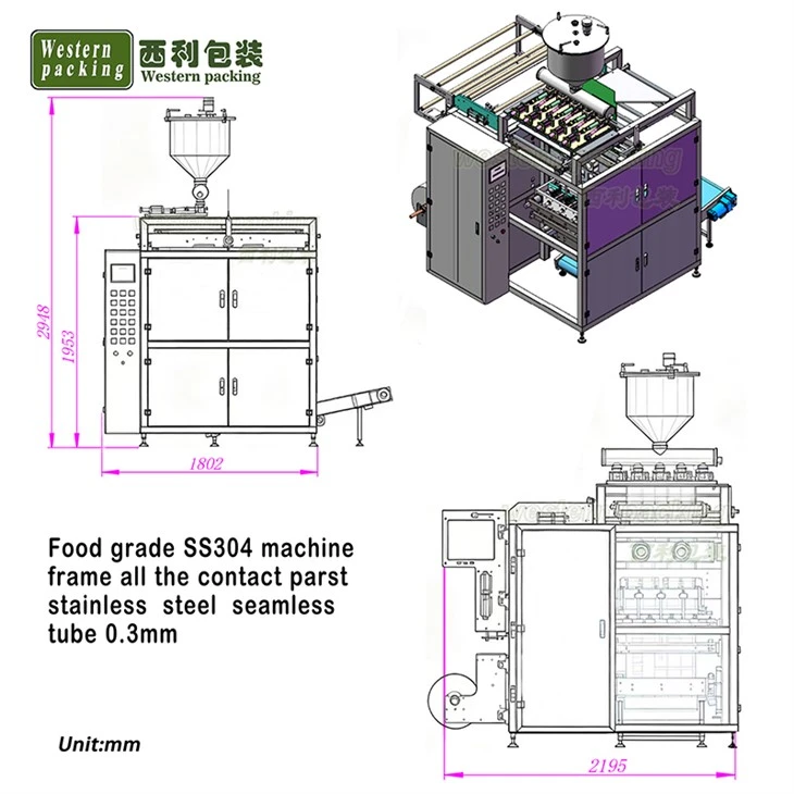 Automatic Liquid Packing Machine high quality