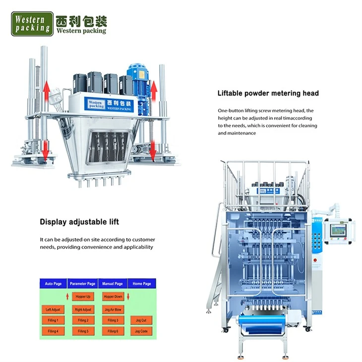 Automatic Powder Sachet Packing Machine factory