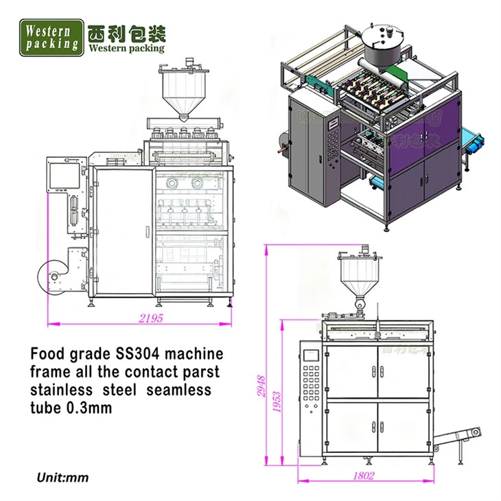 Sachet Liquid Packing Machine high quality