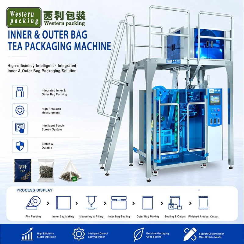 Automatic Inner And Outer Packet Tea Packing Machine factory