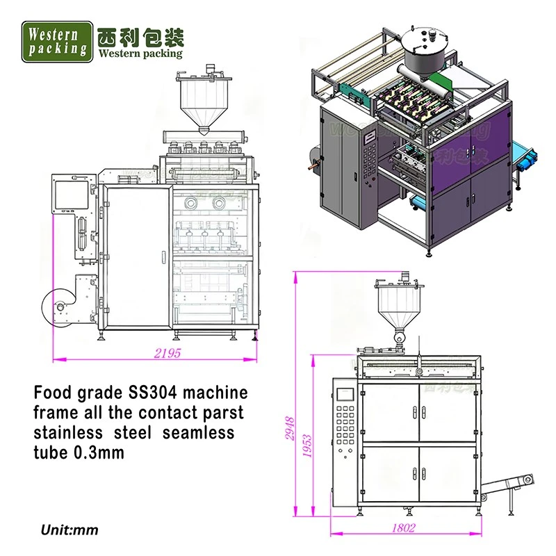 Automatic Sauce Packing Machine high quality
