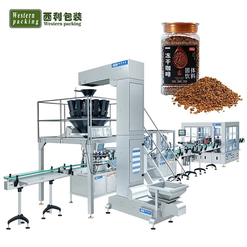 Coffee Bean Bottle Filling Machine