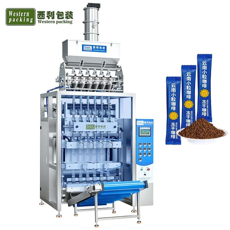 Multi Lane Sugar Sachet Packaging Machine