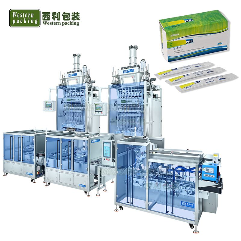 Sachet Cartoning Machine